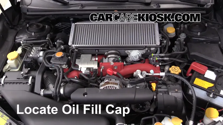 2016 Subaru WRX STI 2.5L 4 Cyl. Turbo Oil